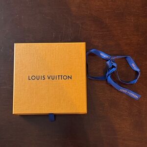 Louis Vuitton Saffron Box with Cobalt Ribbon